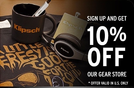 Sign up and get 10% off our Gear Store!