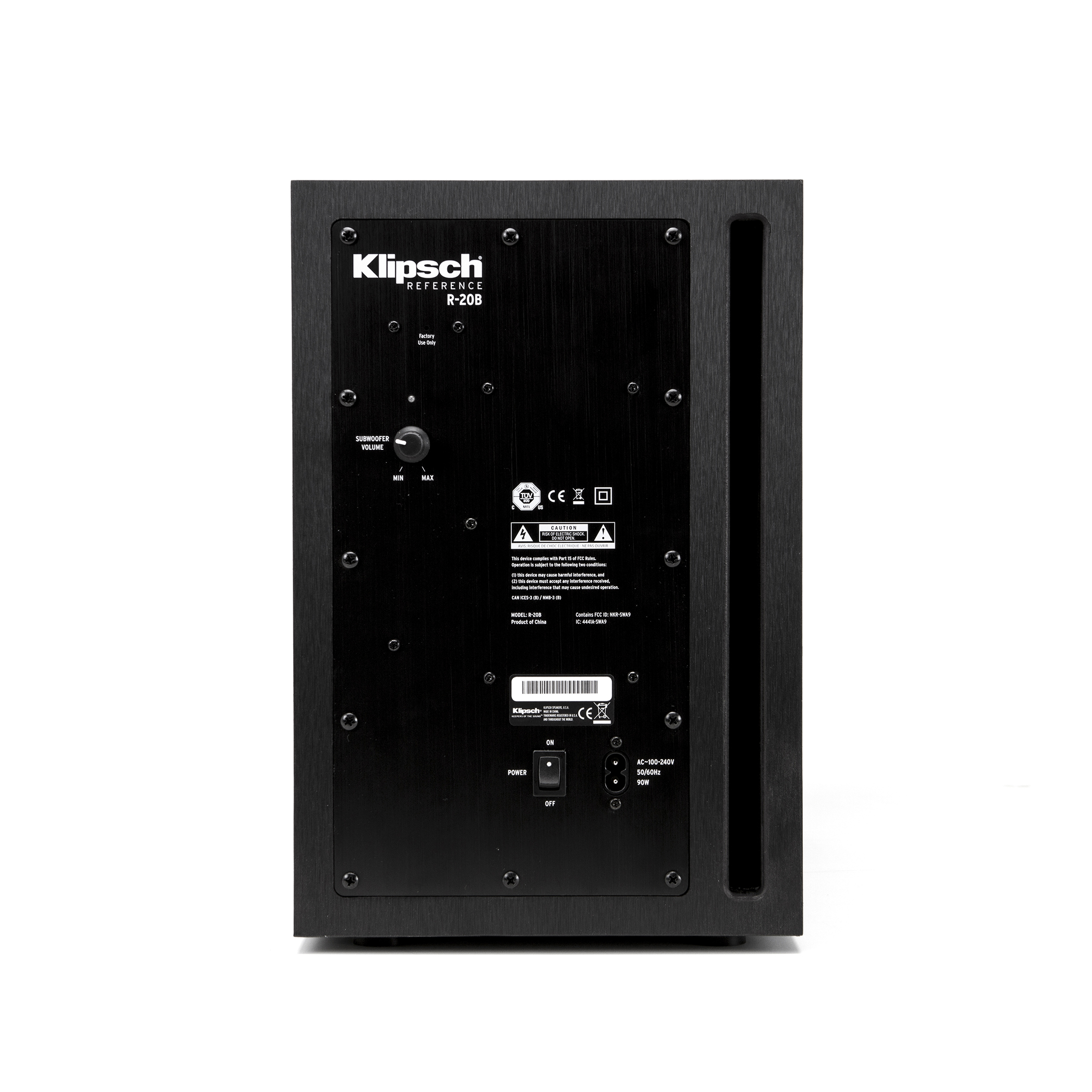 Replacement Remote Control For Klipsch R-10B, R-20B, R10B, R20B Soundbars – IR Wireless