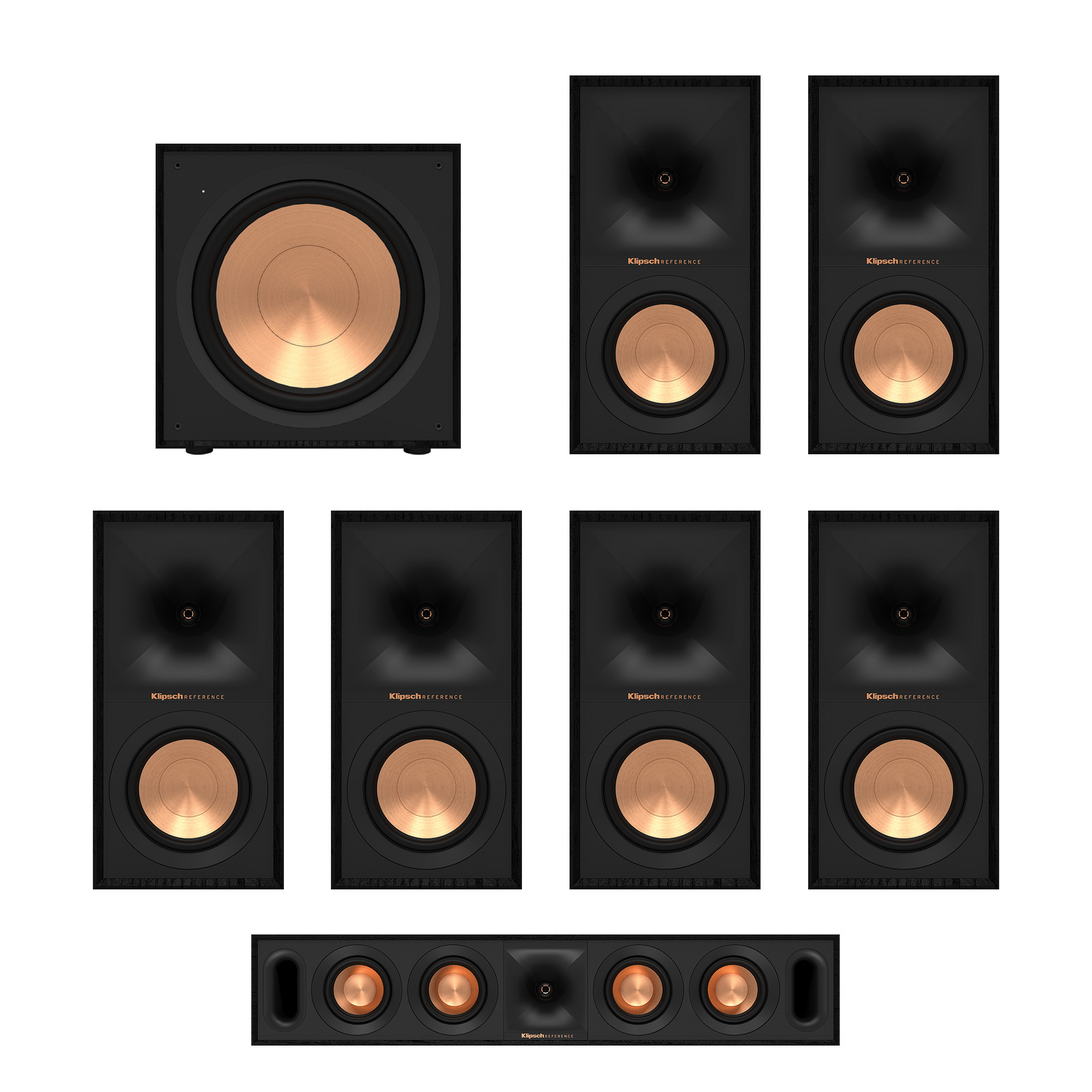 Turn Your Room Into A Theater: TDX 7.1 Surround Sound System – 8 In-Wall Speakers & 12" Sub