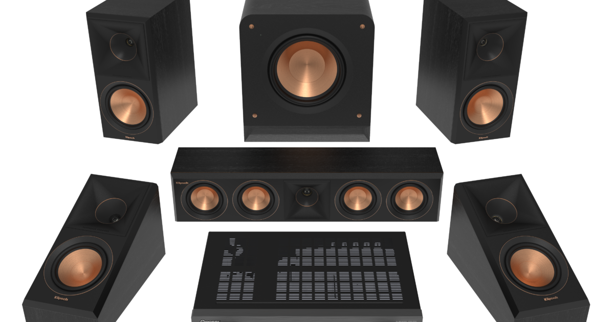 RP600M II 5.1 Home Theater System + Pioneer VSX534 AV… Klipsch