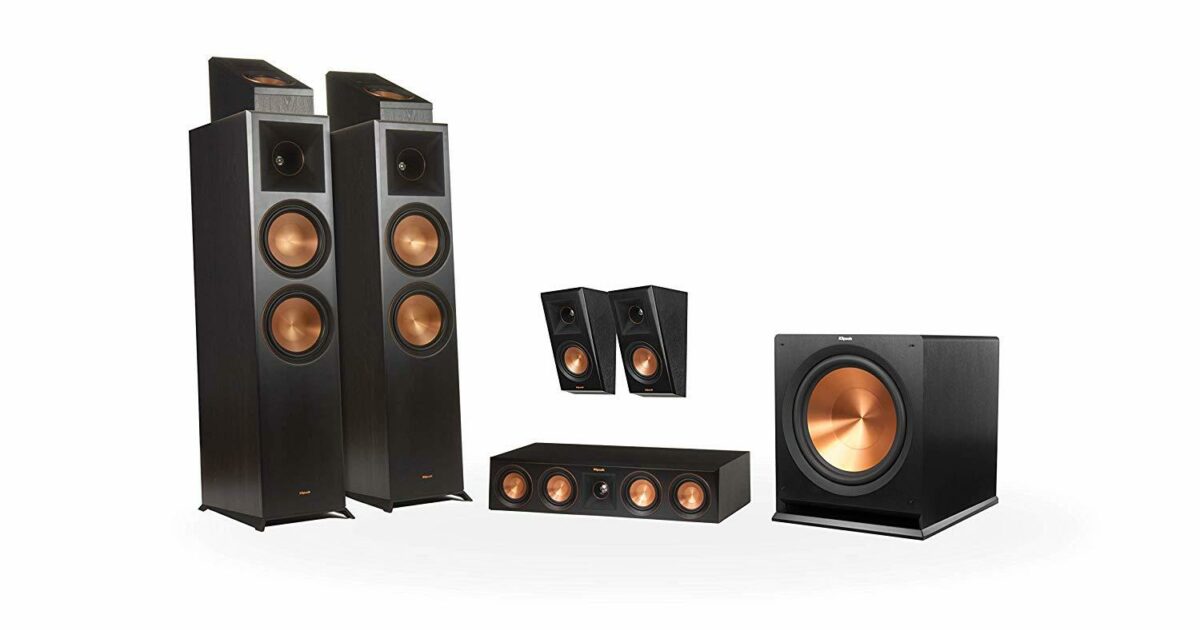 RP8000F 5.1.2 Dolby Atmos® Home Theater System Klipsch
